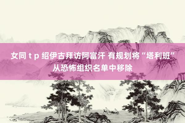 女同 t p 绍伊古拜访阿富汗 有规划将“塔利班”从恐怖组织名单中移除