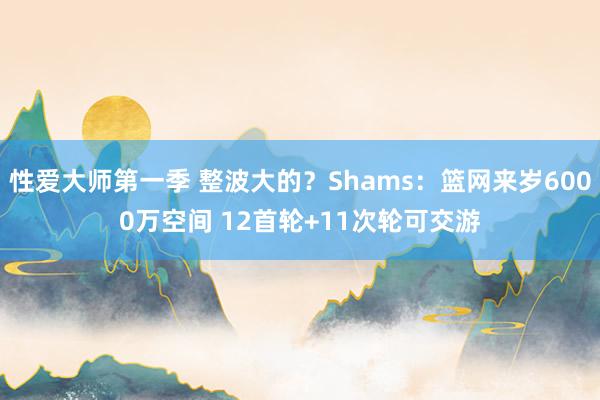 性爱大师第一季 整波大的？Shams：篮网来岁6000万空间 12首轮+11次轮可交游