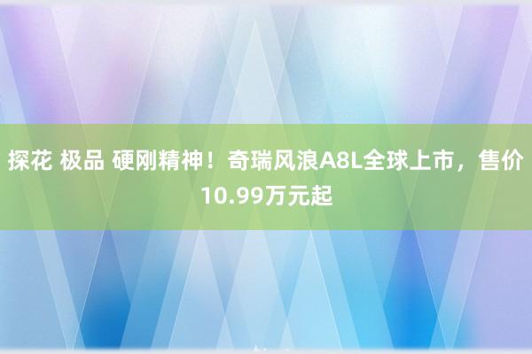 探花 极品 硬刚精神！奇瑞风浪A8L全球上市，售价10.99万元起