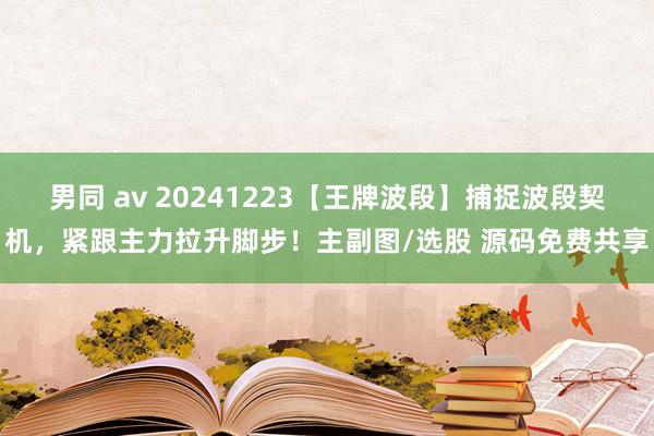 男同 av 20241223【王牌波段】捕捉波段契机，紧跟主力拉升脚步！主副图/选股 源码免费共享