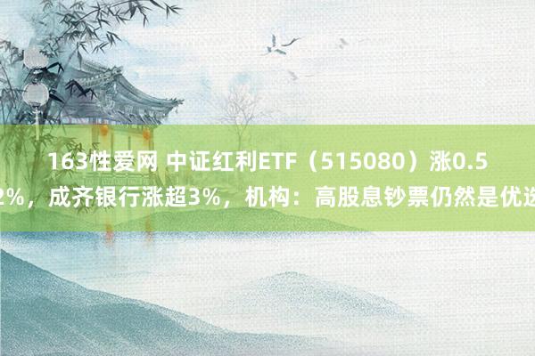 163性爱网 中证红利ETF（515080）涨0.52%，成齐银行涨超3%，机构：高股息钞票仍然是优选