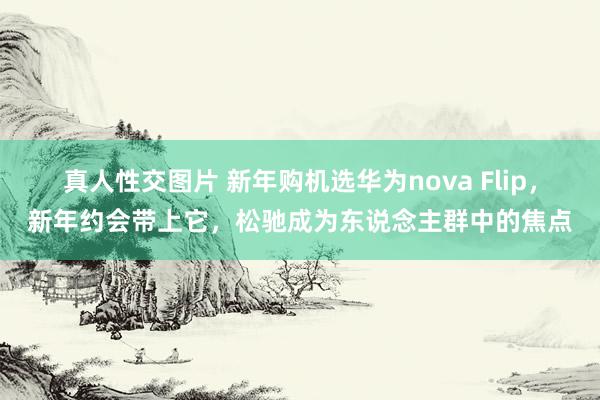 真人性交图片 新年购机选华为nova Flip，新年约会带上它，松驰成为东说念主群中的焦点